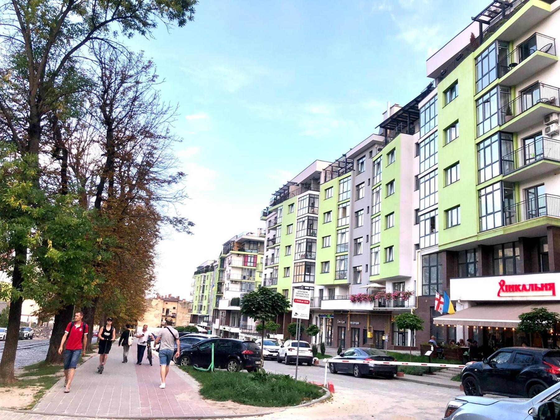 Osapart Comfortable Apartment In A Complex Great Britain Leópolis Exterior foto